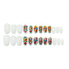 12 Sizes-24 Pcs Press On Nails Y1545