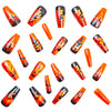 12 Sizes-24 Pcs Press On Nails Y854