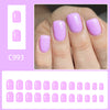 12 Sizes-24 Pcs Press On Nails C993