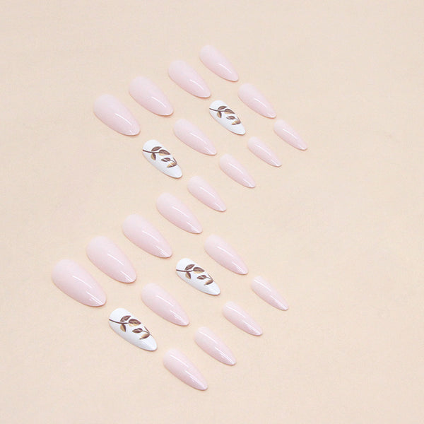 12 Sizes-24 Pcs Press On Nails W732