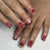 12 Sizes-24 Pcs Press On Nails JP4405
