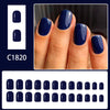 12 Sizes-24 Pcs Press On Nails C1820