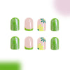 12 Sizes-24 Pcs Press On Nails C835