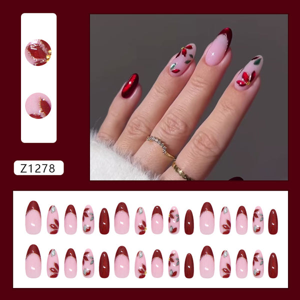 30 Pcs Press On Nails Z1278