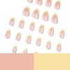 12 Sizes-24 Pcs Press On Nails JP4380