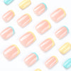 12 Sizes-24 Pcs Press On Nails JP2596