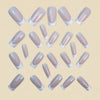 12 Sizes-24 Pcs Press On Nails Y1396