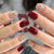 12 Sizes-24 Pcs Press On Nails C1228