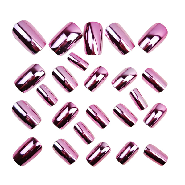 12 Sizes-24 Pcs Press On Nails Y002
