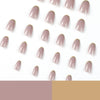 12 Sizes-24 Pcs Press On Nails JP2124