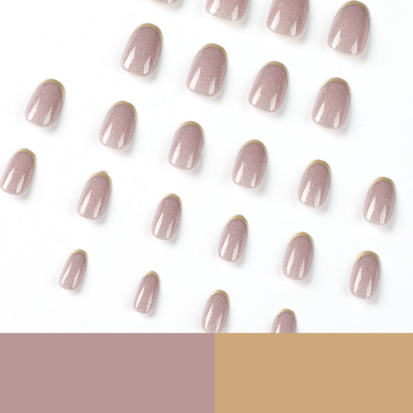 12 Sizes-24 Pcs Press On Nails JP2124