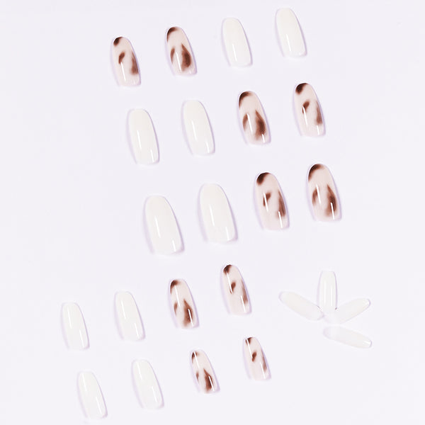 12 Sizes-24 Pcs Press On Nails JP1049
