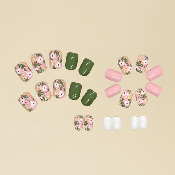 12 Sizes-24 Pcs Press On Nails Y779