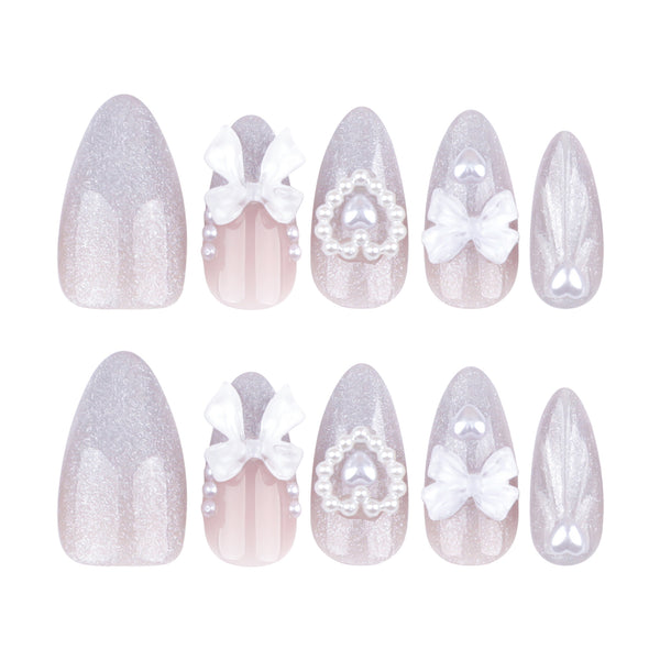 12 Sizes-24 Pcs Press On Nails JP3557