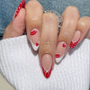 12 Sizes-24 Pcs Press On Nails W2142