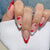 12 Sizes-24 Pcs Press On Nails W2142