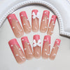 12 Sizes-24 Pcs Press On Nails Z1033