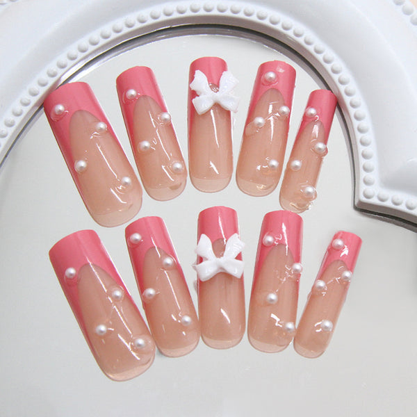 12 Sizes-24 Pcs Press On Nails Z1033
