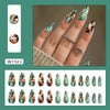 12 Sizes-24 Pcs Press On Nails W1923