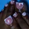 12 Sizes-24 Pcs Press On Nails Y1915