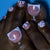 12 Sizes-24 Pcs Press On Nails Y1915