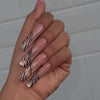 12 Sizes-24 Pcs Press On Nails G014