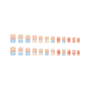 12 Sizes-24 Pcs Press On Nails Z851