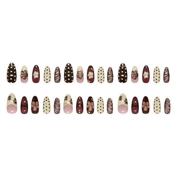 30 Pcs Press On Nails Z1276