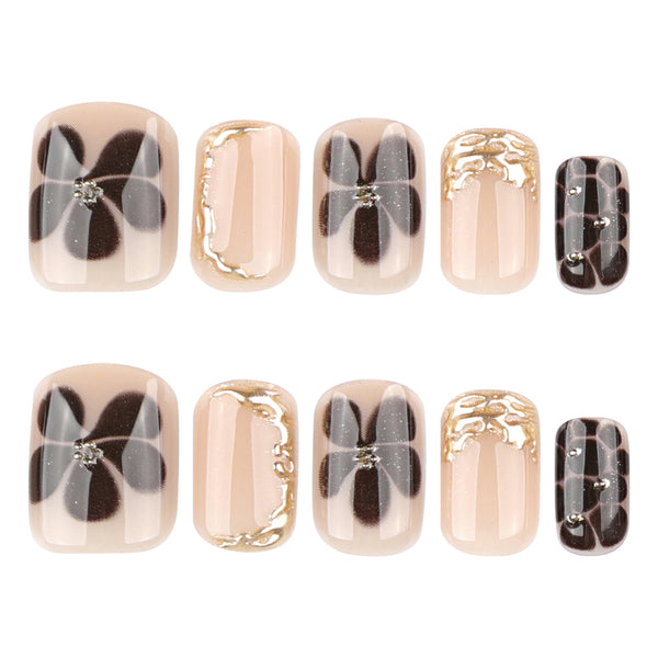 12 Sizes-24 Pcs Press On Nails JP4023
