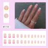 12 Sizes-24 Pcs Press On Nails W1150