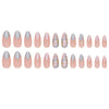 12 Sizes-24 Pcs Press On Nails W1599
