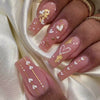 12 Sizes-24 Pcs Press On Nails JP3286