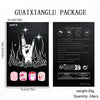 12 Sizes-24 Pcs Press On Nails C060