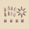 12 Sizes-24 Pcs Press On Nails Y2012