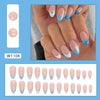 12 Sizes-24 PcsPress On Nails W1108