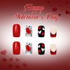 12 Sizes-24 Pcs Press On Nails C1507