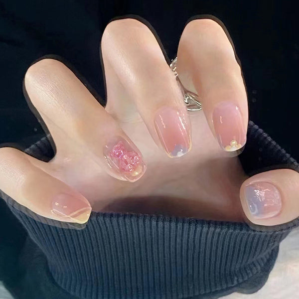 12 Sizes-24 Pcs Press On Nails Z323