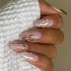 12 Sizes-24 Pcs Press On Nails JP4276