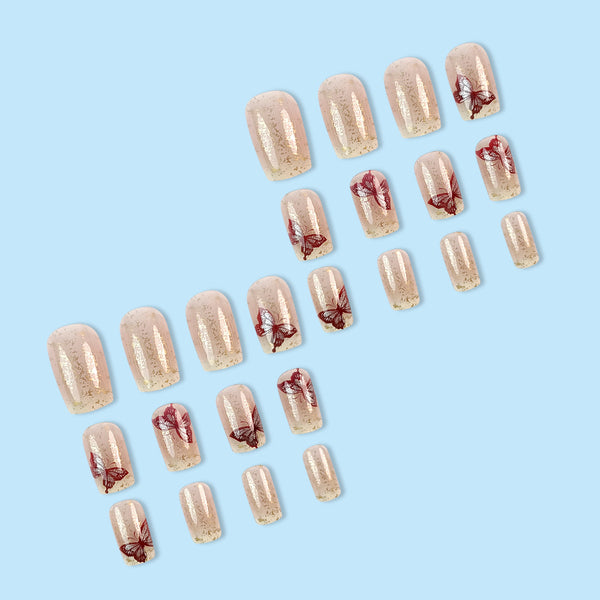 12 Sizes-24 PcsPress On Nails DY1677-B7