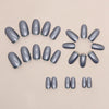 12 Sizes-24 Pcs Press On Nails W1293