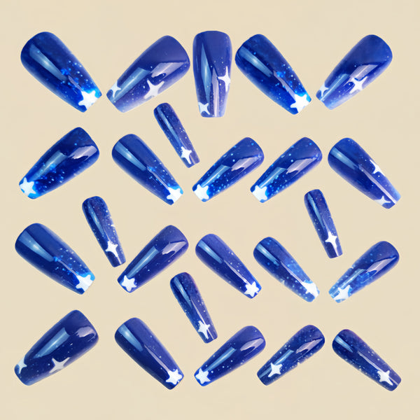 12 Sizes-24 Pcs Press On Nails Y1649