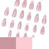 12 Sizes-24 Pcs Press On Nails JP4269