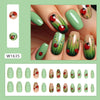 12 Sizes-24 Pcs Press On Nails W1635