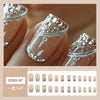 12 Sizes-24 PcsPress On Nails DZ601-B7