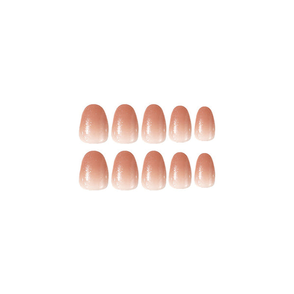 Almond Medium Pink Press on Nails