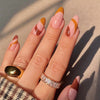 12 Sizes-24 Pcs Press On Nails JP3121