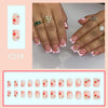 12 Sizes-24 Pcs Press On Nails C219