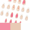 12 Sizes-24 Pcs Press On Nails JP4022