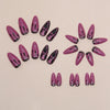 12 Sizes-24 Pcs Press On Nails W1278