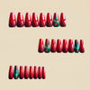 12 Sizes-24 Pcs Press On Nails Y1221